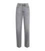 FRAME Grey The Vertical Straight Jeans