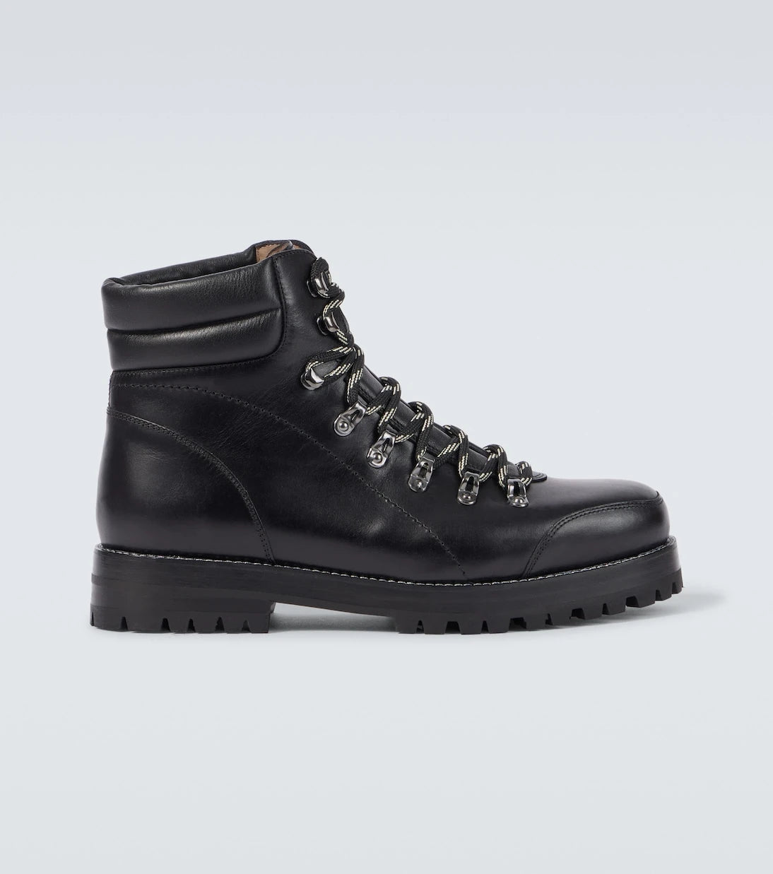Manolo Blahnik - Janka leather lace-up boots