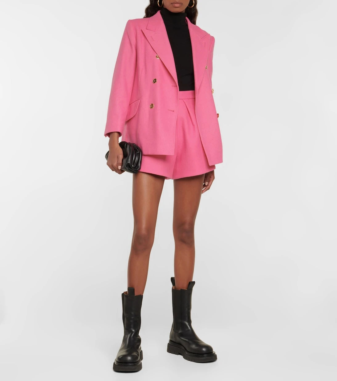 Patou - Wool and cashmere shorts
