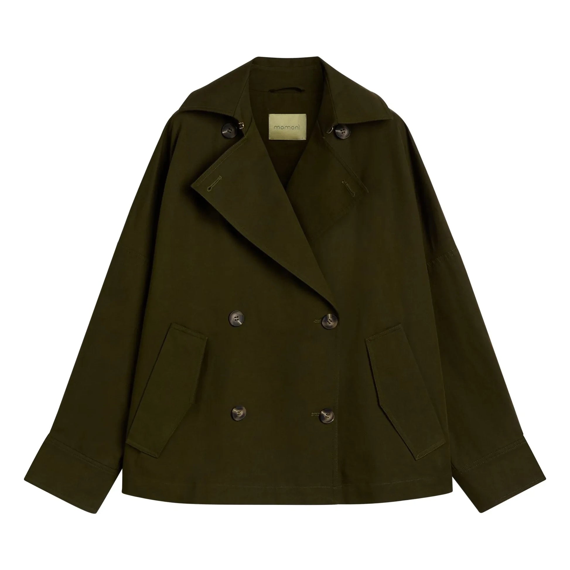 Momoni - Jemez coat | Khaki