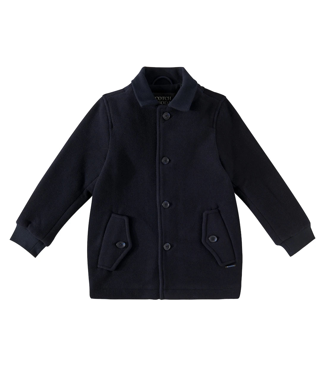 Scotch & Soda Kids - Fleece peacoat