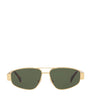 Celine Metal Triomphe Pilot Sunglasses
