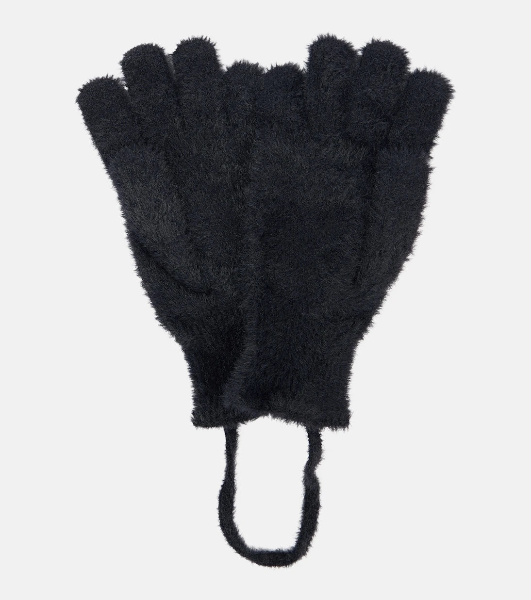 Balenciaga - BB wool-blend gloves