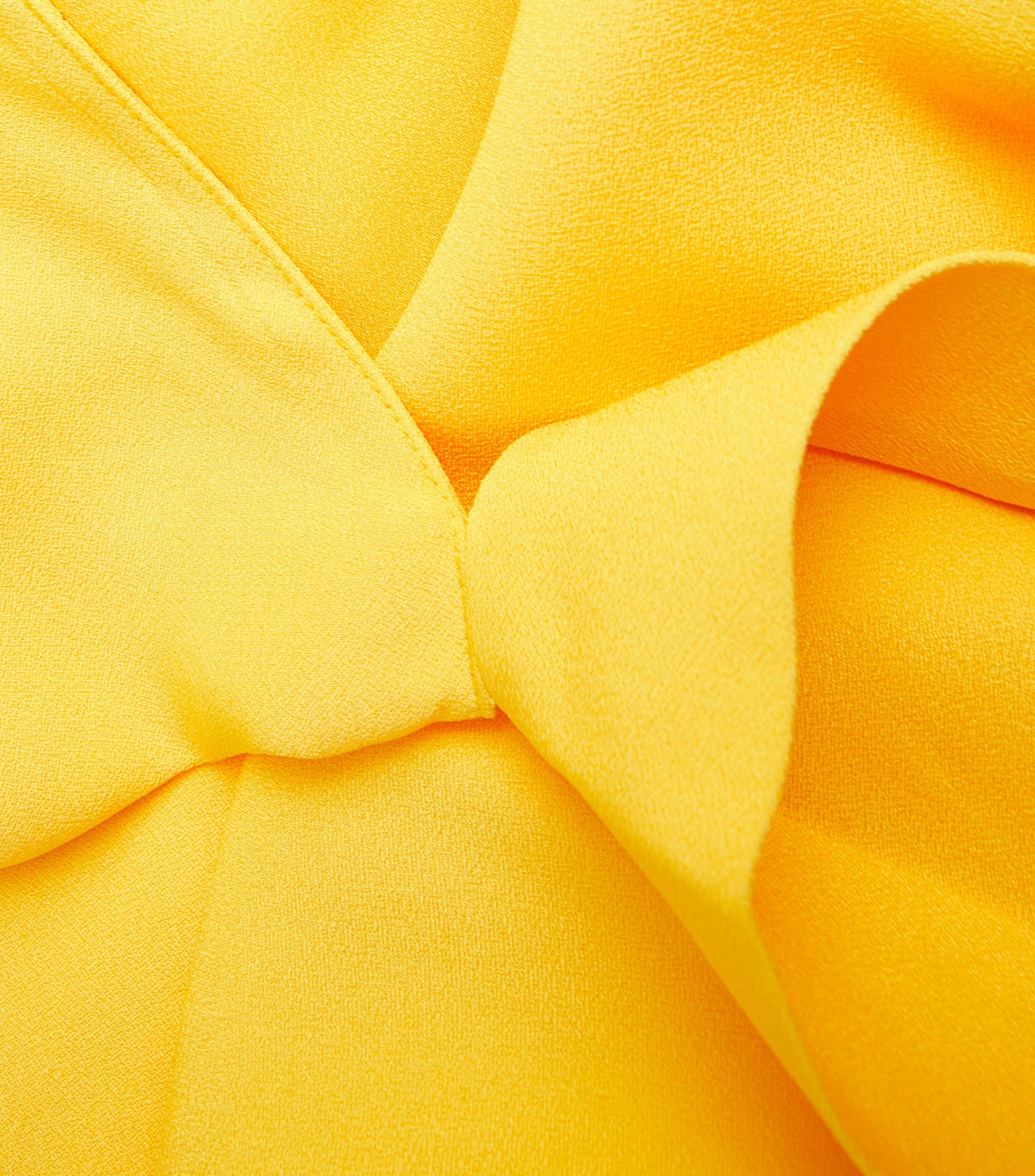 Yellow Cady OOO Kaftan Maxi Dress