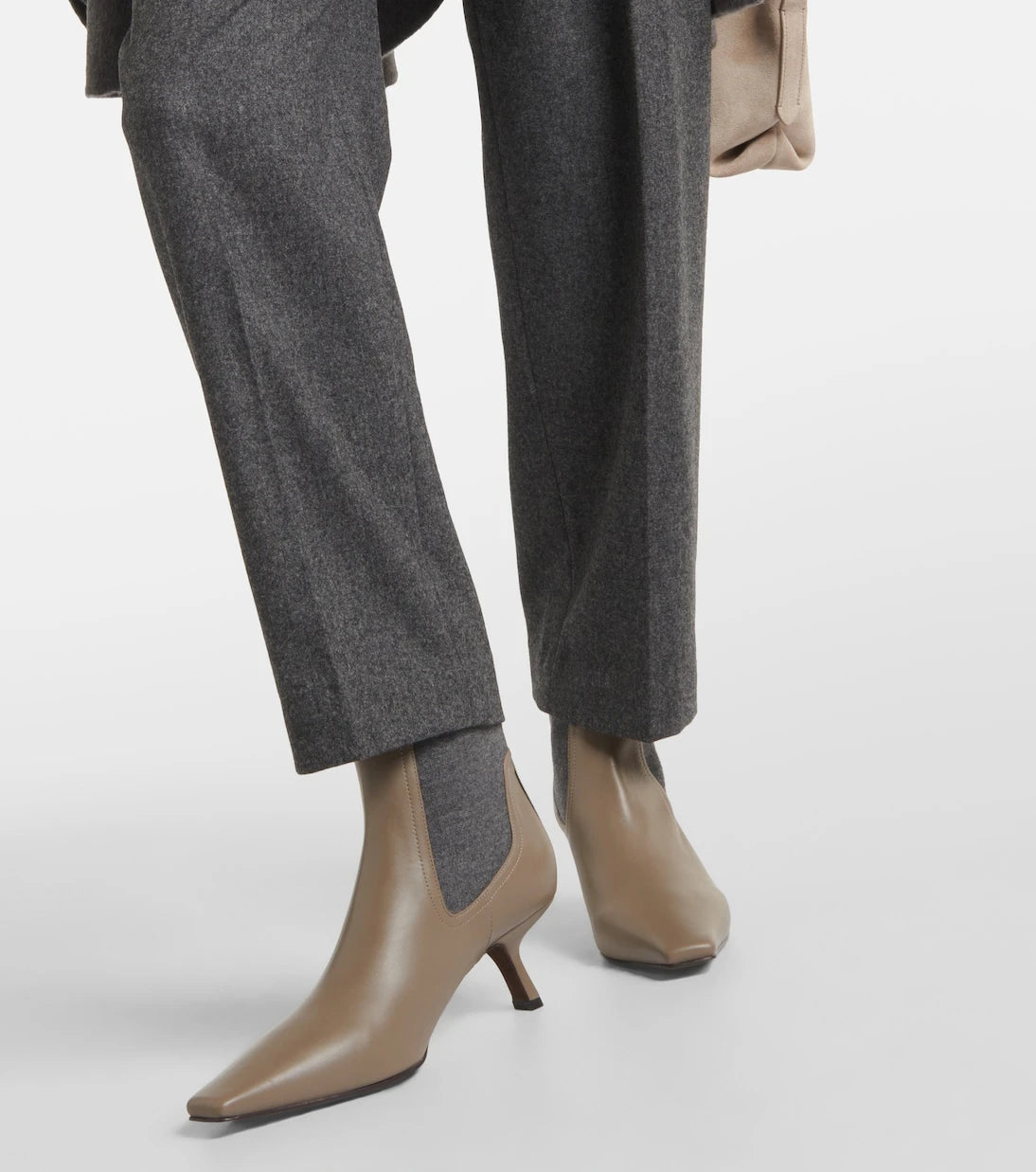 Brunello Cucinelli - Leather ankle boots