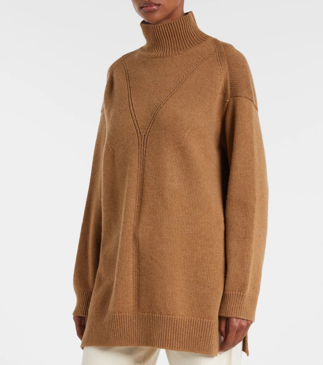 Fforme - Loletta wool and cashmere turtleneck sweater