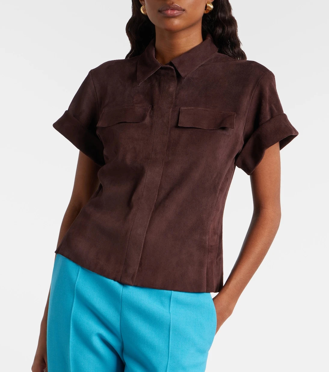 Stouls - Miller suede shirt