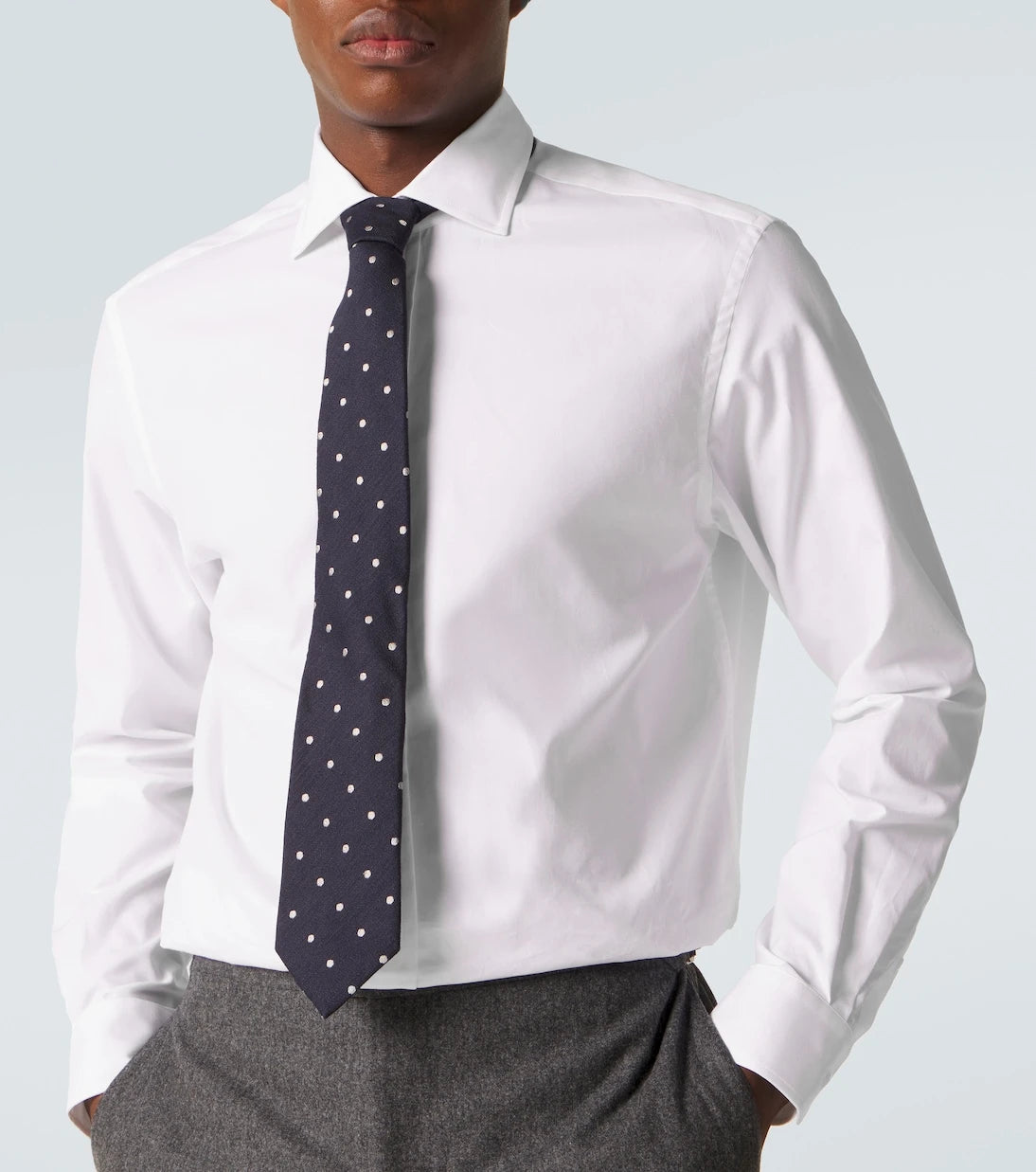 Ralph Lauren Purple Label - Cotton poplin shirt