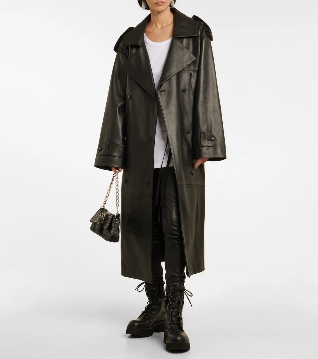 Amiri - Leather lace-up boots