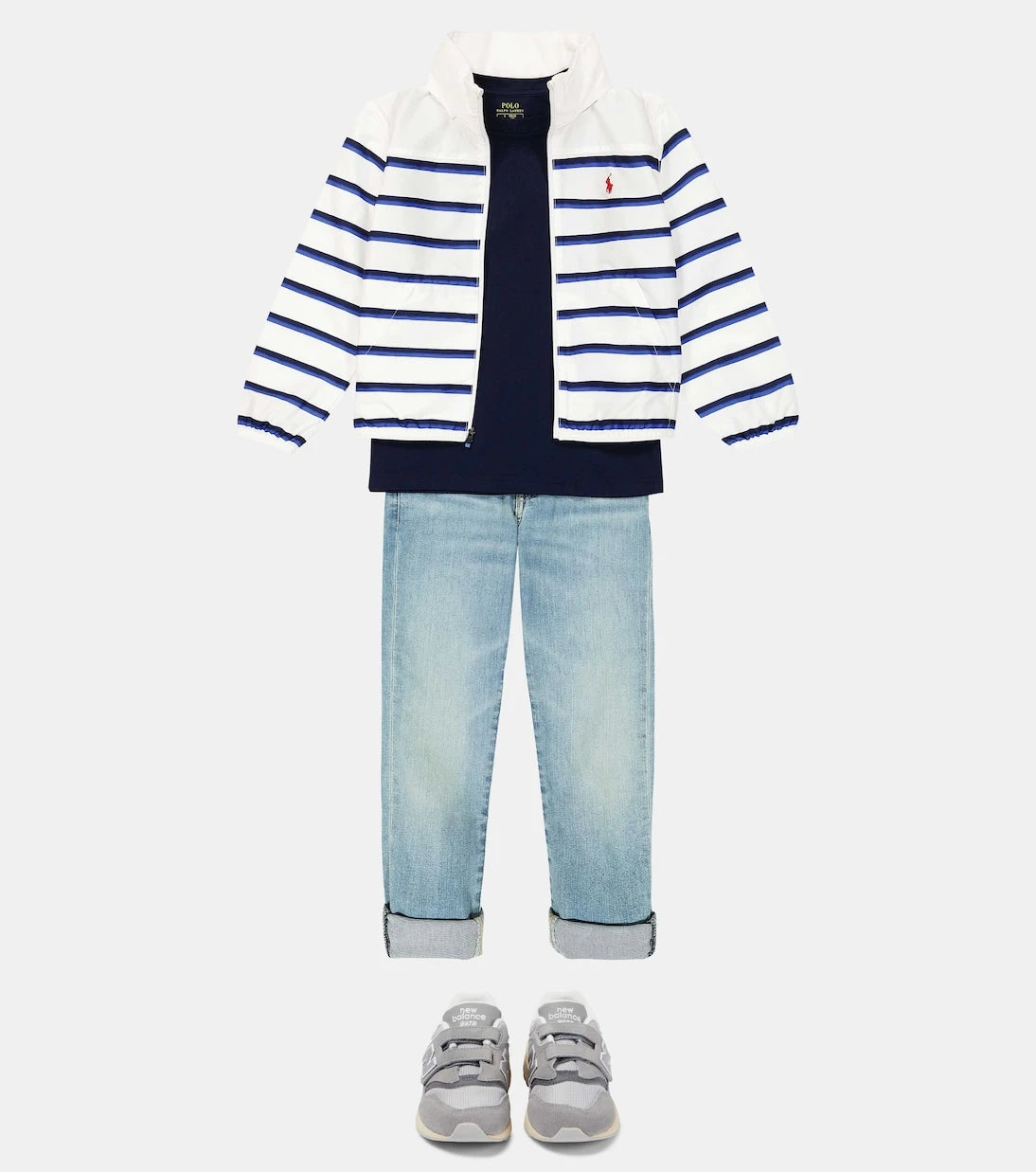 Polo Ralph Lauren Kids - سترة مخططة