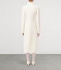 Valentino Ivory Wool-Cashmere Double-Breasted Overcoat