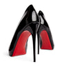 Christian Louboutin Black New Very Prive Patent Leather Pumps 120