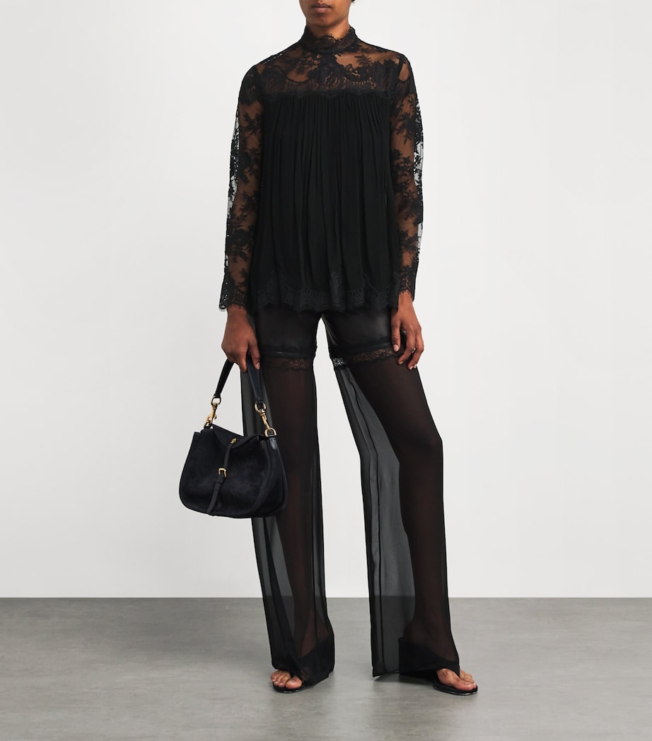 Zimmermann Lace-Trim Hypnotic Blouse