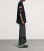 Balenciaga Oversized Distressed Logo T-Shirt
