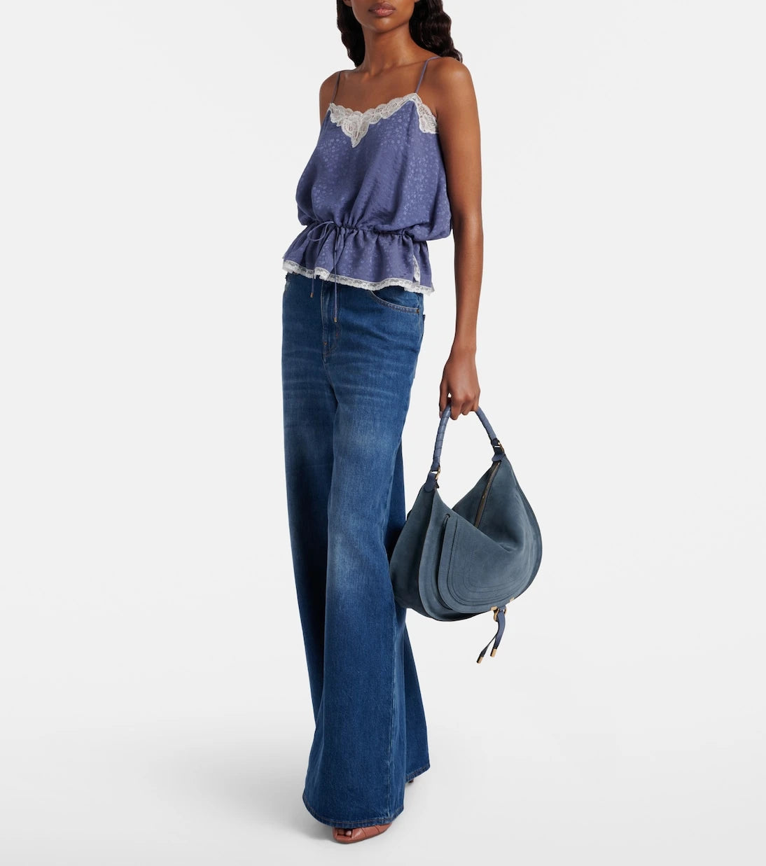 Chloé - Marcie Medium suede shoulder bag