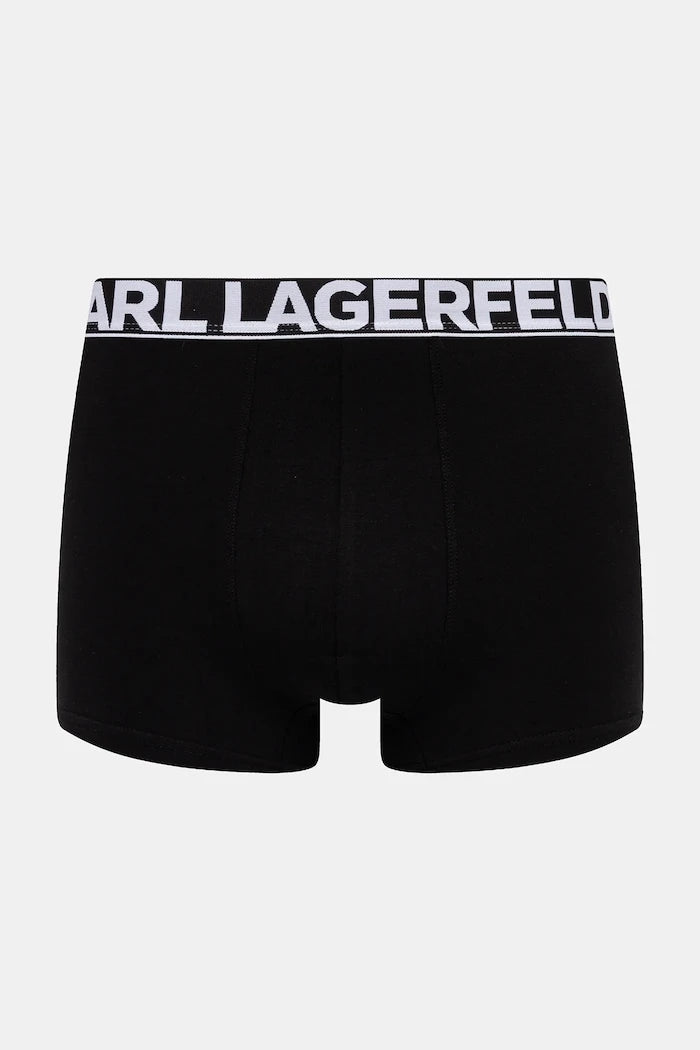 Karl Lagerfeld erkek pamuk ve elastan boxer 3'lü