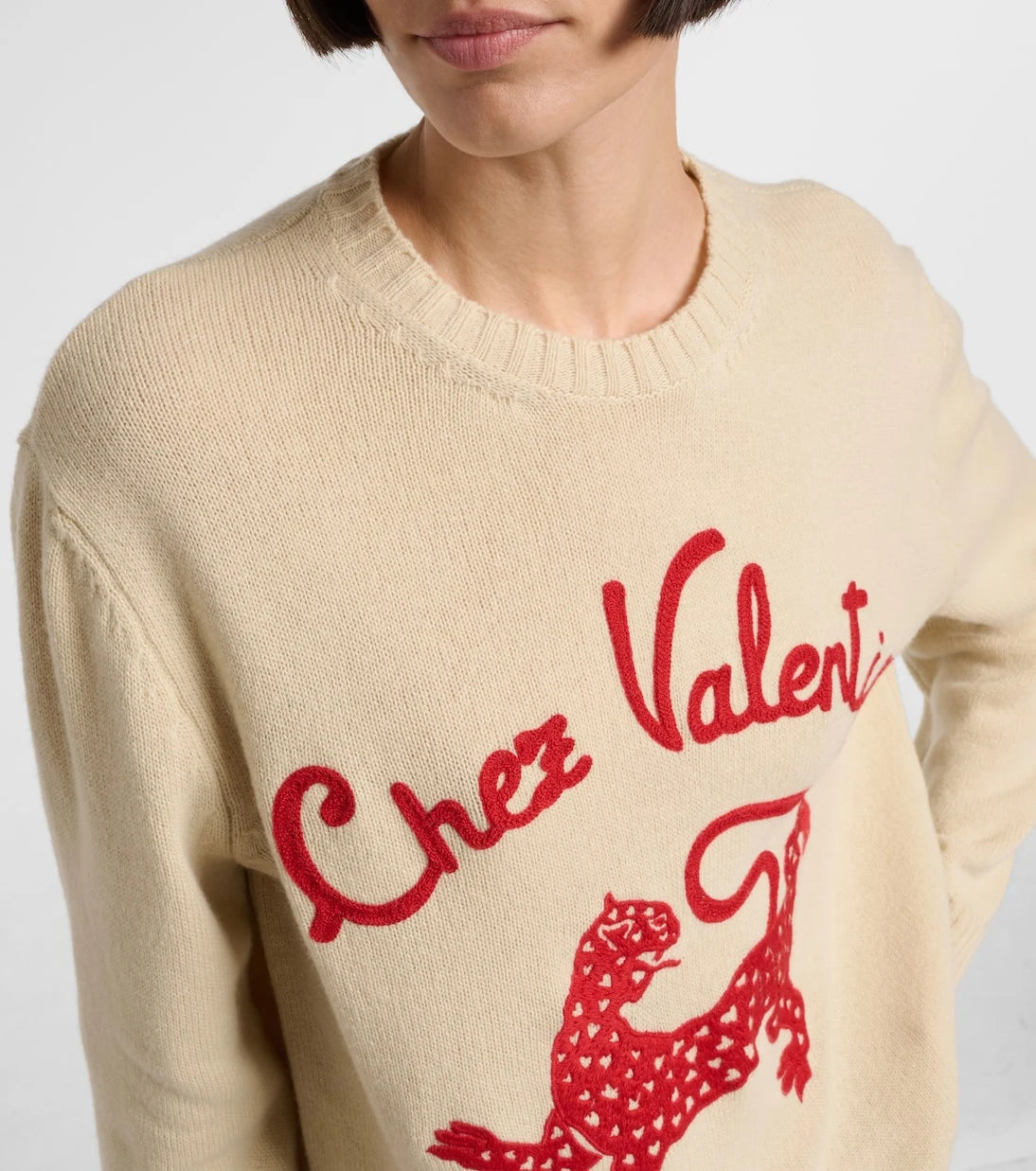Valentino - Chez Valentino virgin wool sweater