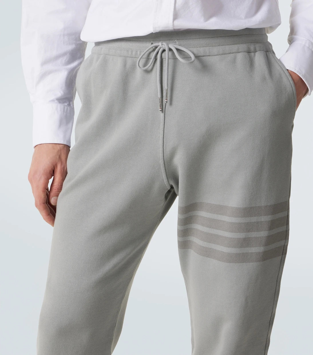 Thom Browne - 4-Bar cotton sweatpants