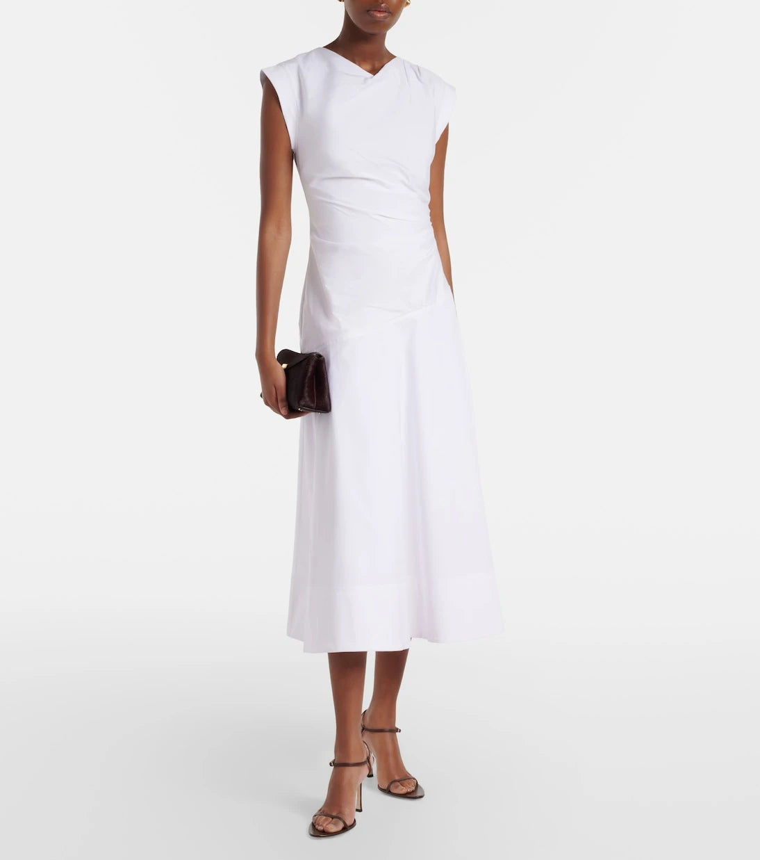 Veronica Beard - Lisette cotton-blend midi dress