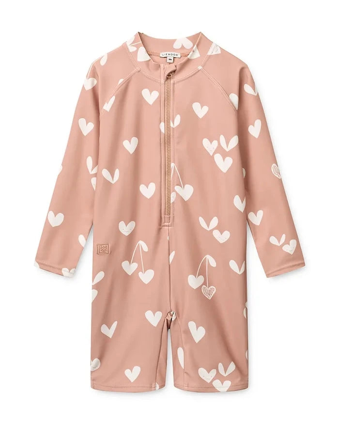 Liewood Çocuklar İçin Max Printed LS Swim Jumpsuit
