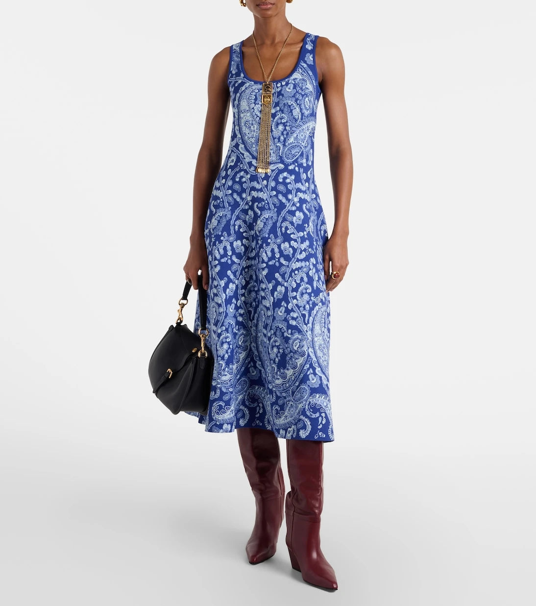 Etro - Knitted midi dress