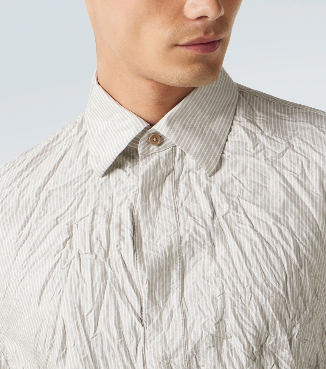 Zegna - Striped silk shirt