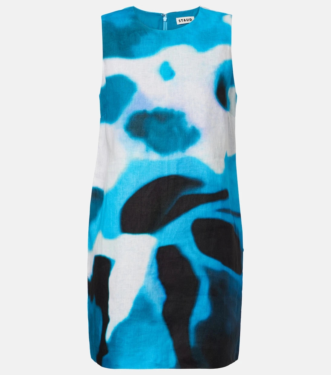 Staud - Brea printed linen minidress