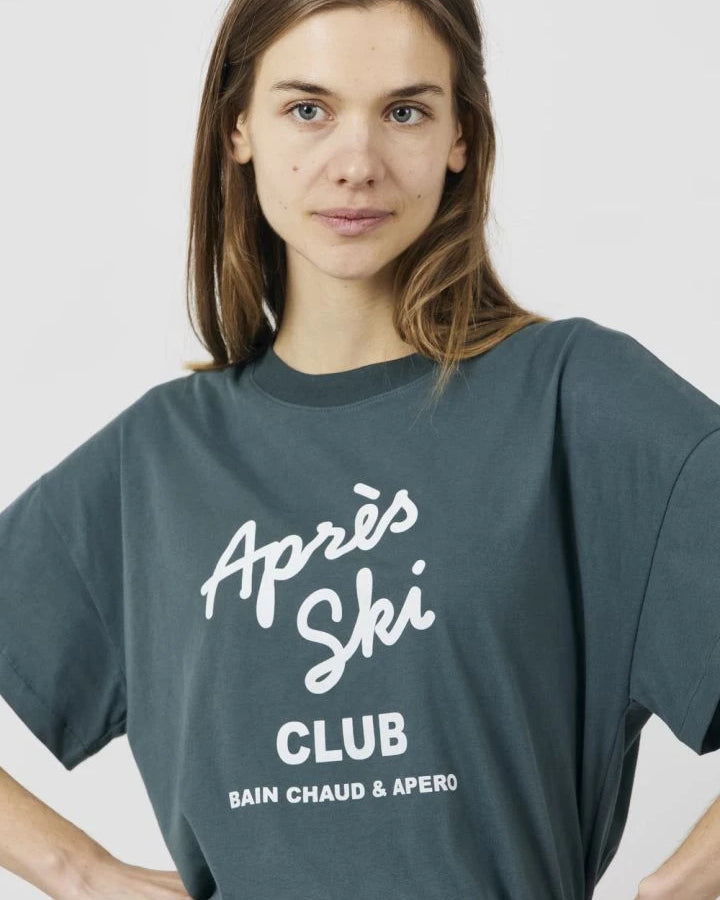 a.p - Georgia organic cotton T-shirt | Forest Green