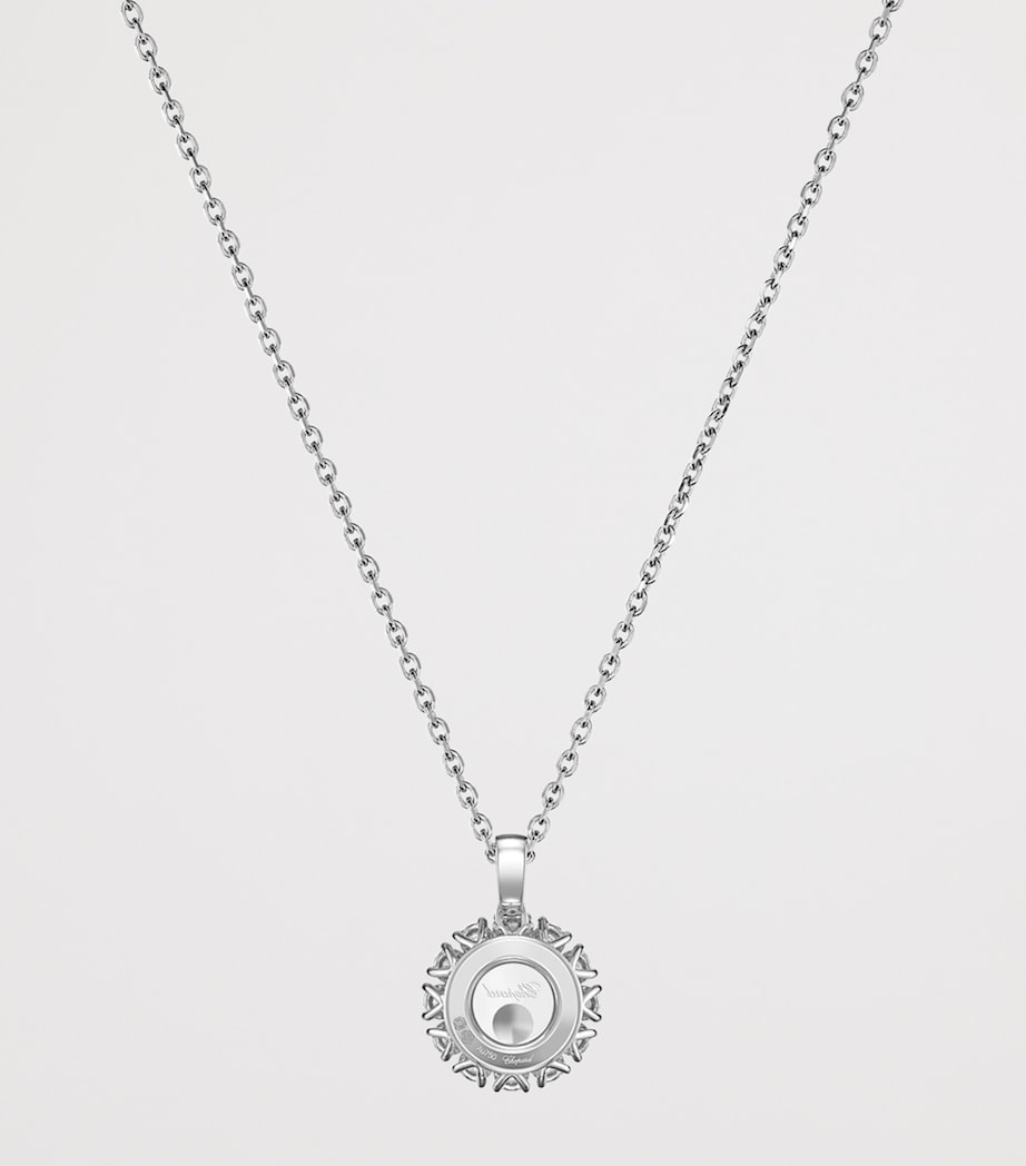 White Gold and Diamond Happy Diamonds Icons Joaillerie Necklace