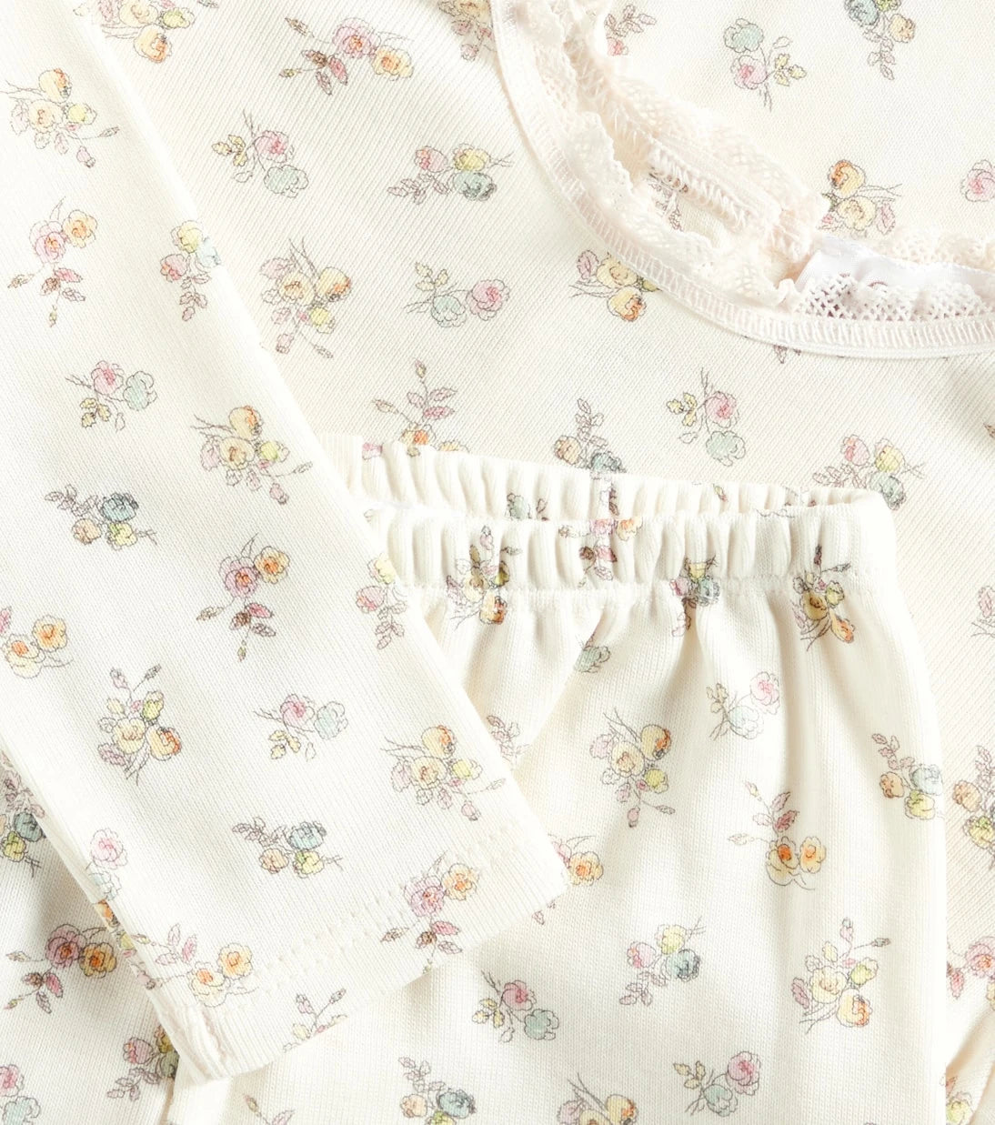 Bonpoint - Baby Genna floral cotton pajamas