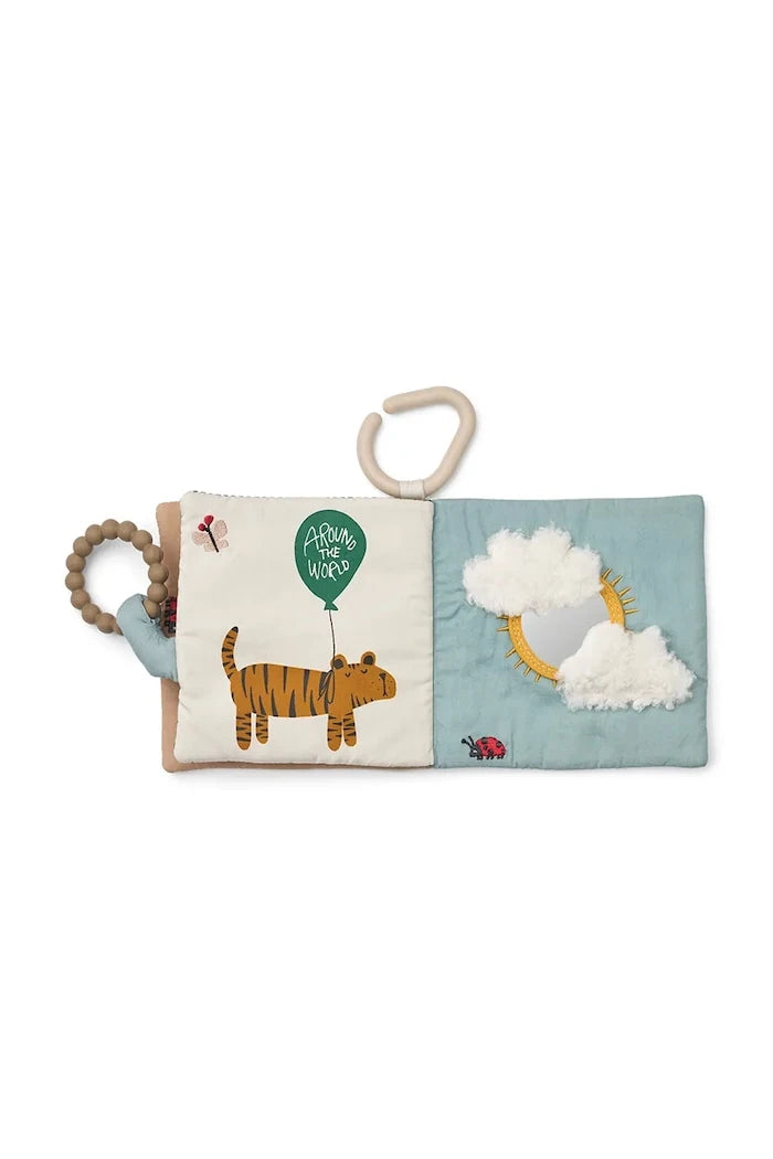 Liewood Çocuklar İçin İnteraktif Kitap Fey Around The World Fabric Book