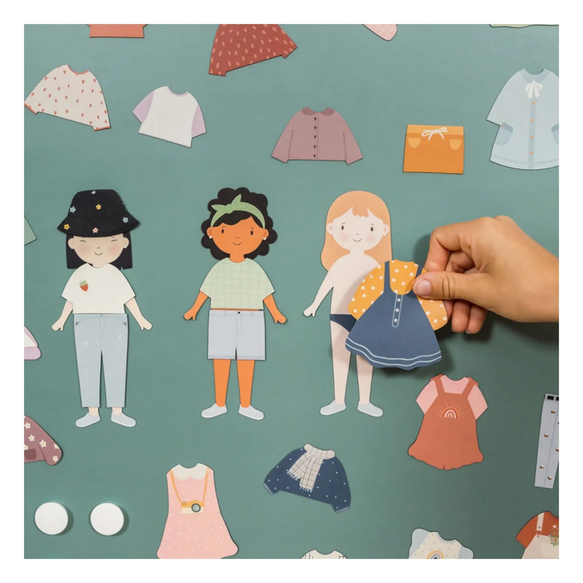 Ferflex - Magnetic game Silhouettes to dress