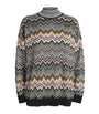 Missoni Multi Zigzag High-Neck Sweater