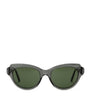 Grey Acetate Swan Slim Sunglasses