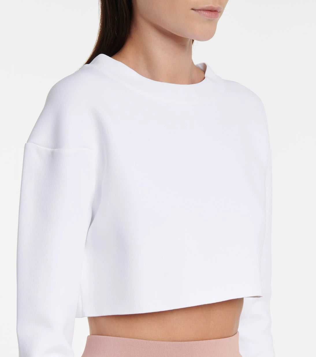 Alaïa - Cropped sweatshirt