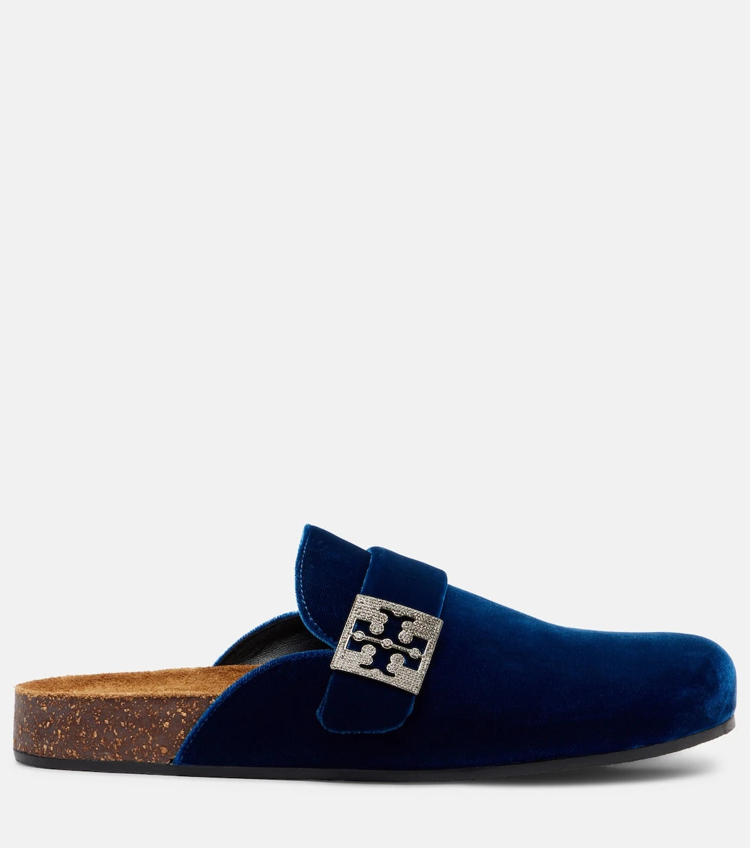 Tory Burch - Mellow embellished velvet mules