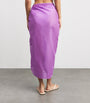 Eres Purple Cotton Cabine Sarong