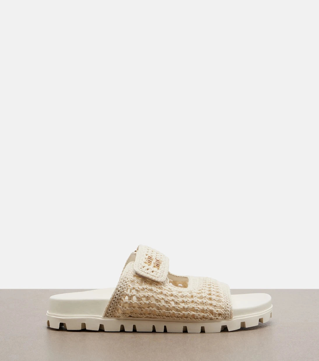 Miu Miu - Crochet sandals