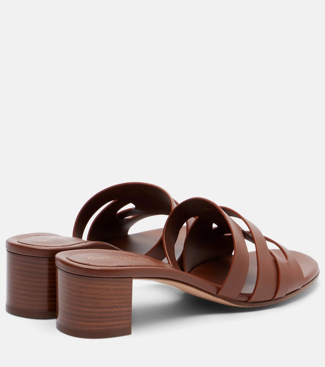 Gianvito Rossi - Nora leather mules