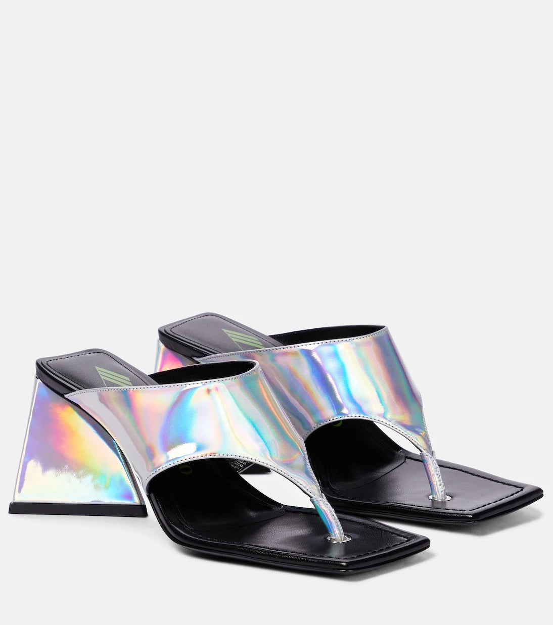 The Attico - Devon leather thong sandals