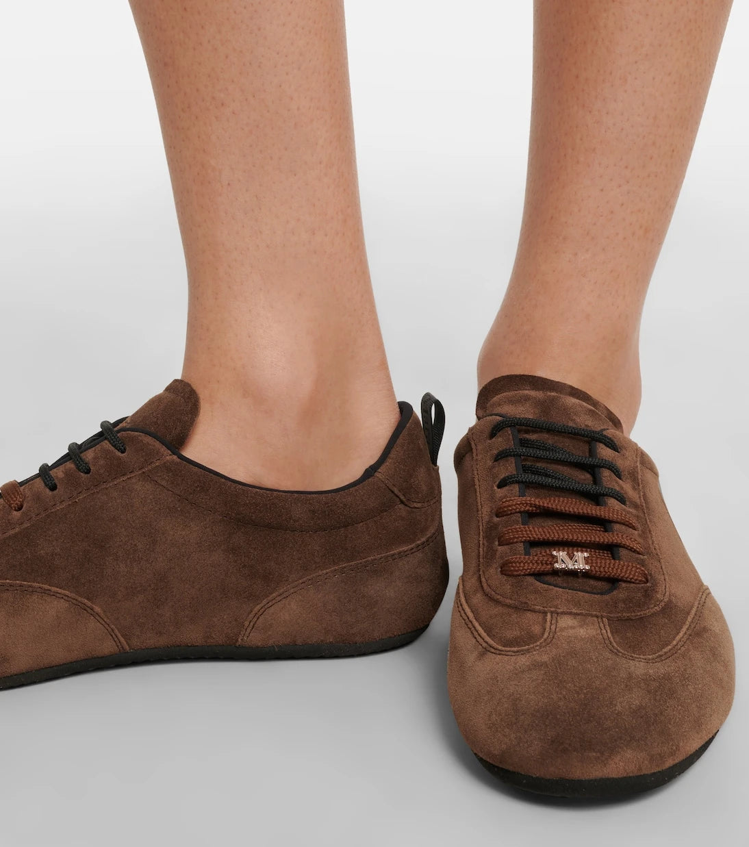 Max Mara - Suede sneakers