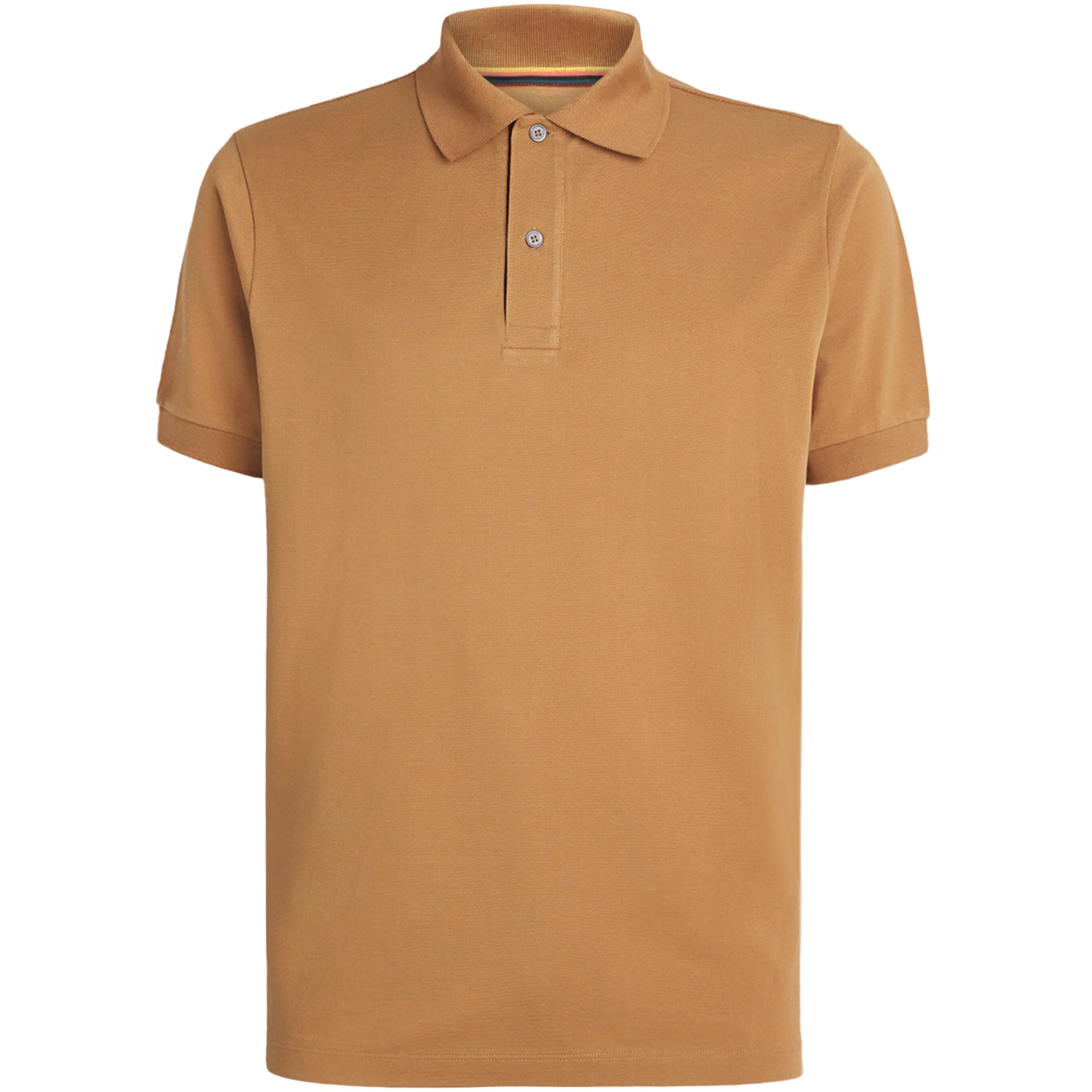 Paul Smith Cotton Artist Stripe Placket Polo Shirt