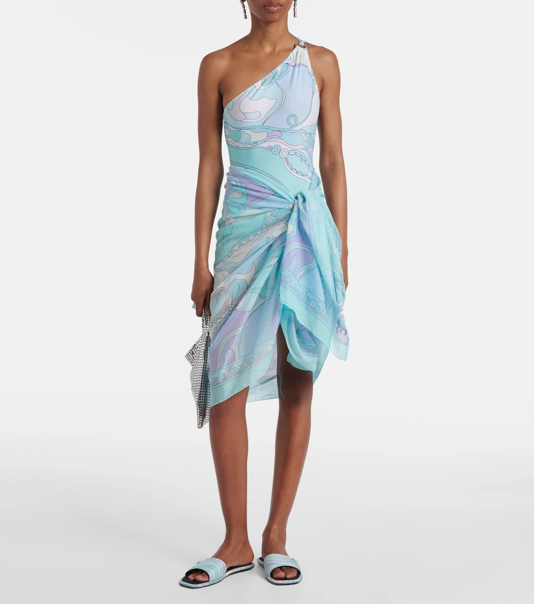 Pucci - Orchidee beach cover-up