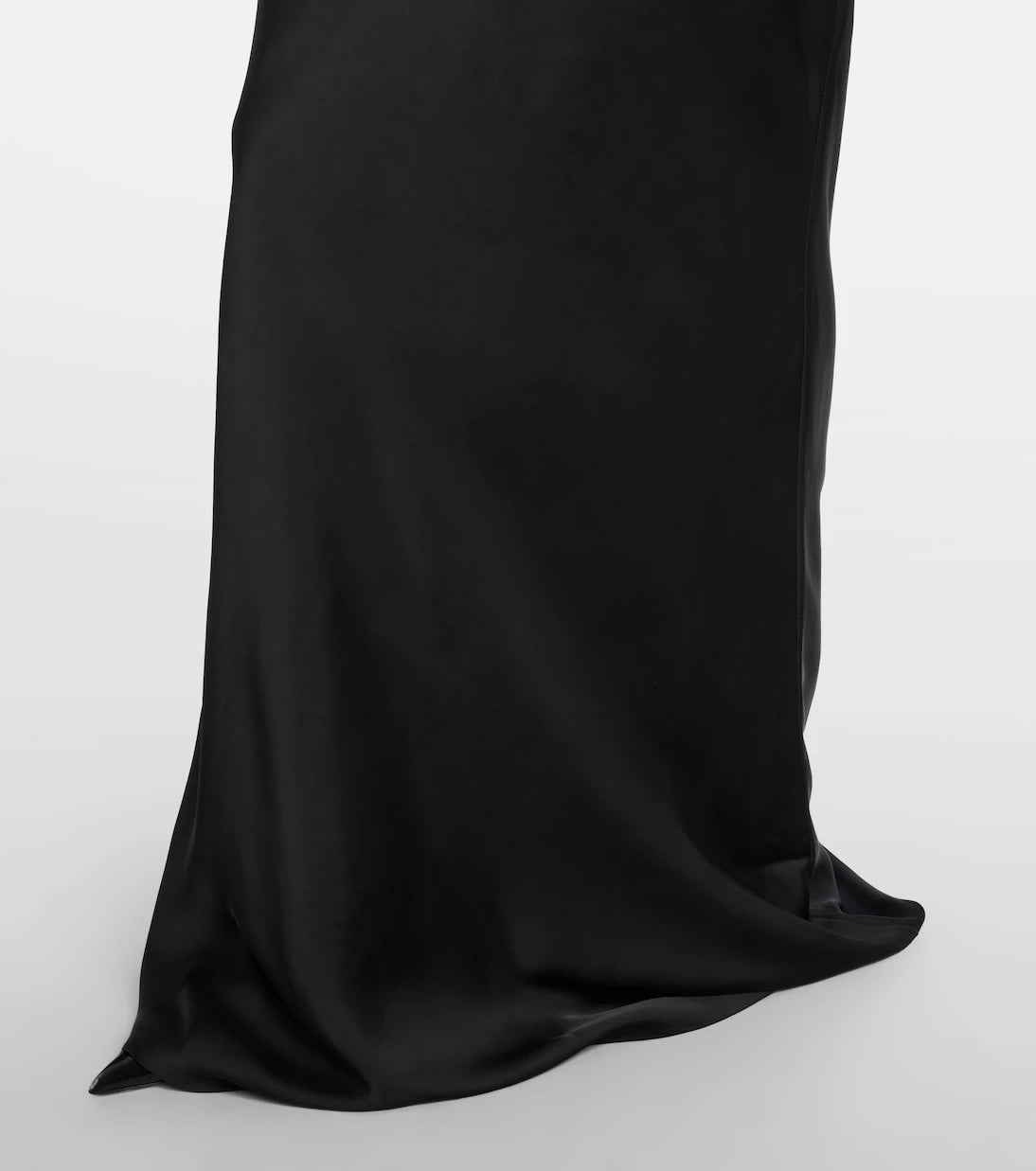 Norma Kamali - Obie draped satin gown