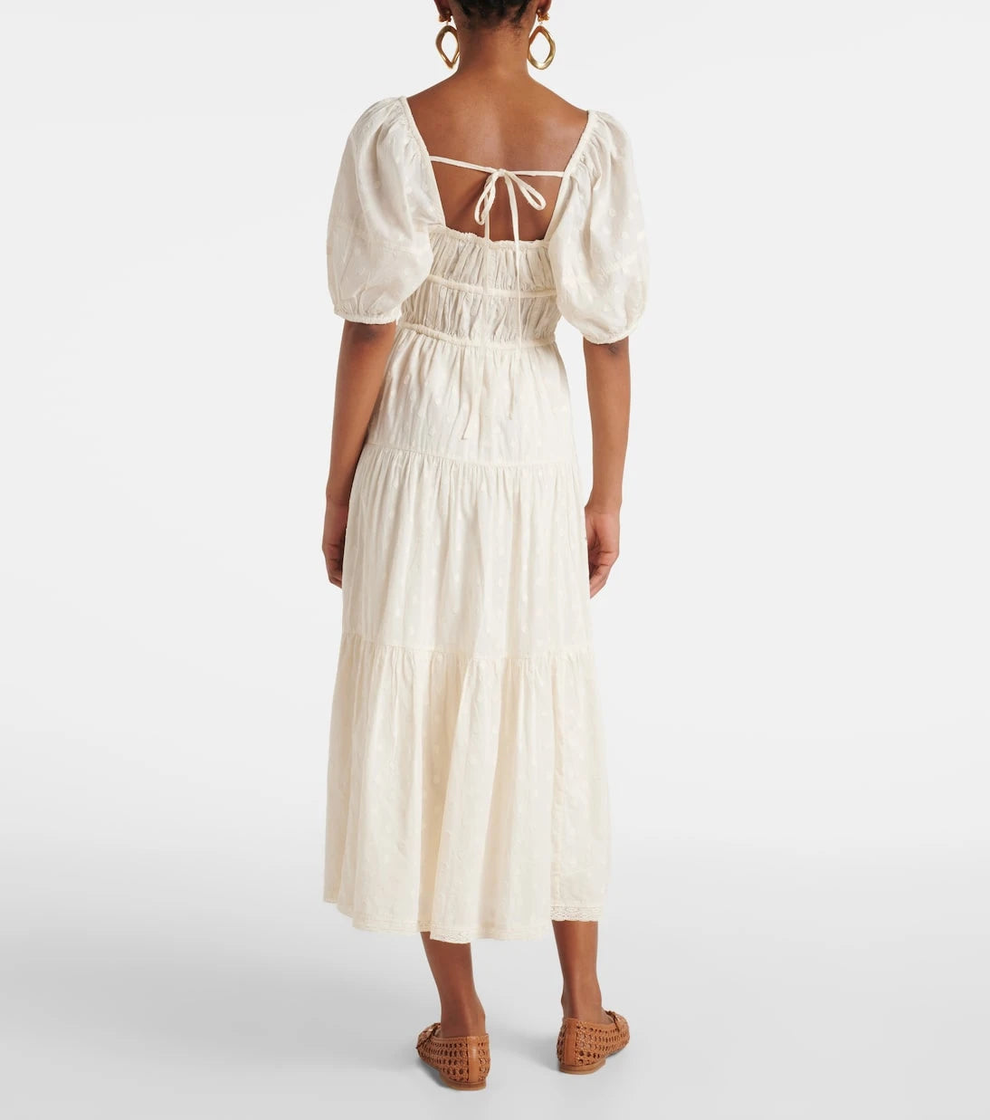 Ulla Johnson - Palma gathered cotton maxi dress