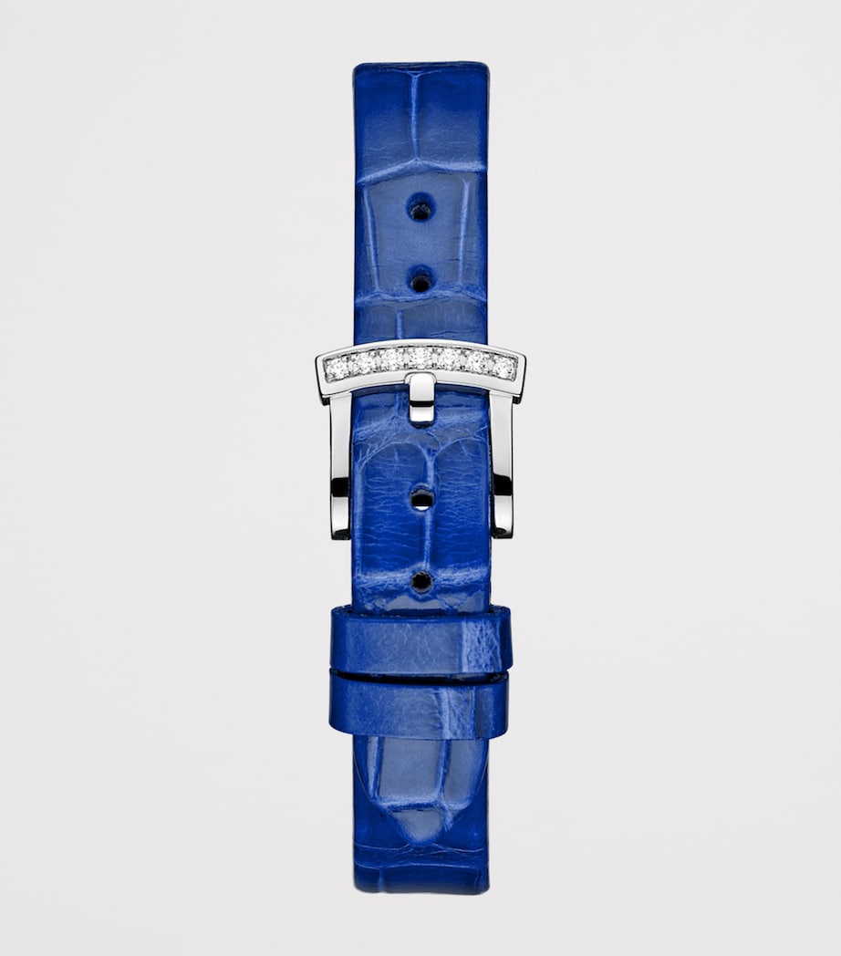 White Gold, Diamond and Agate L'Heure du Diamant Watch 26mm