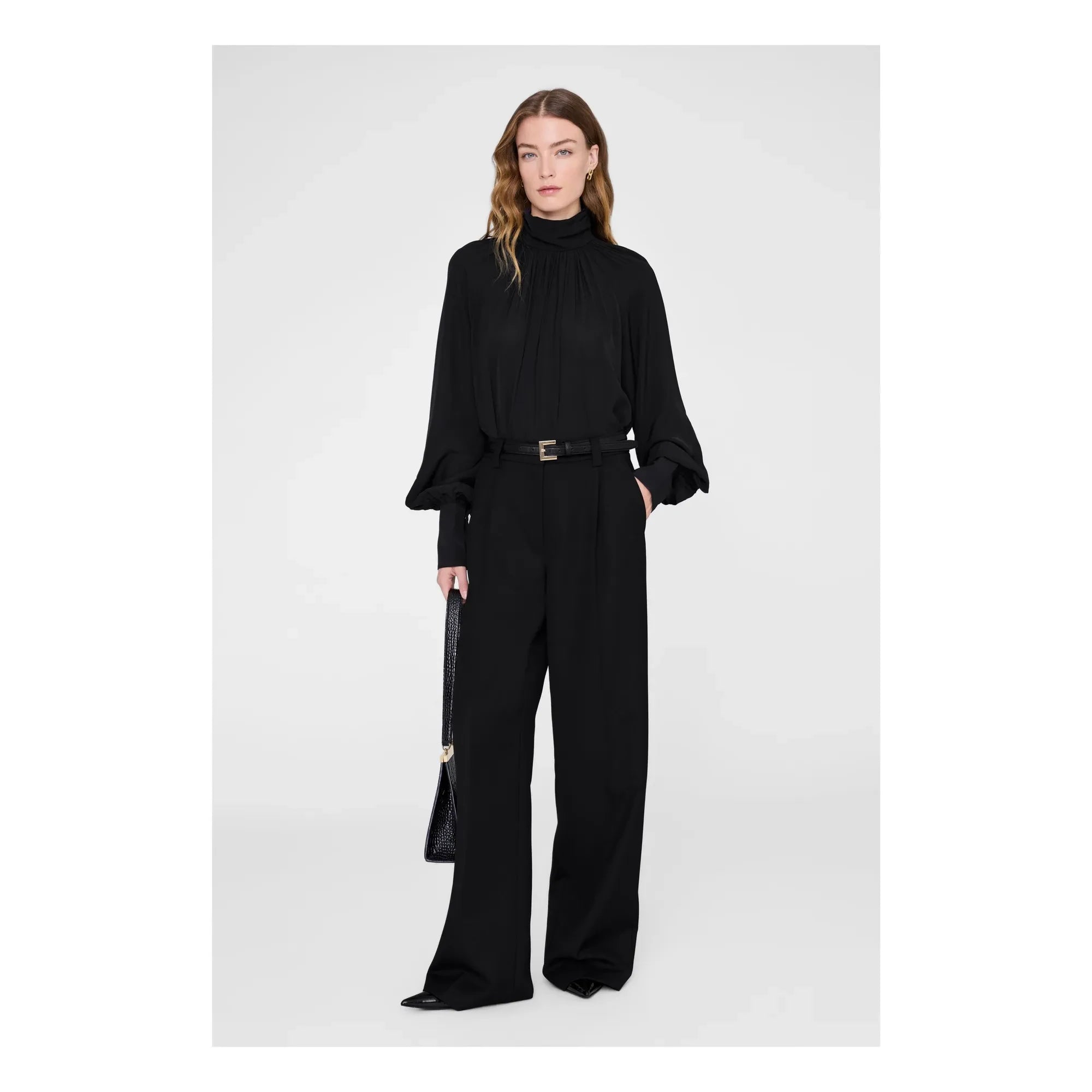 Anine Bing - Anne blouse | Black