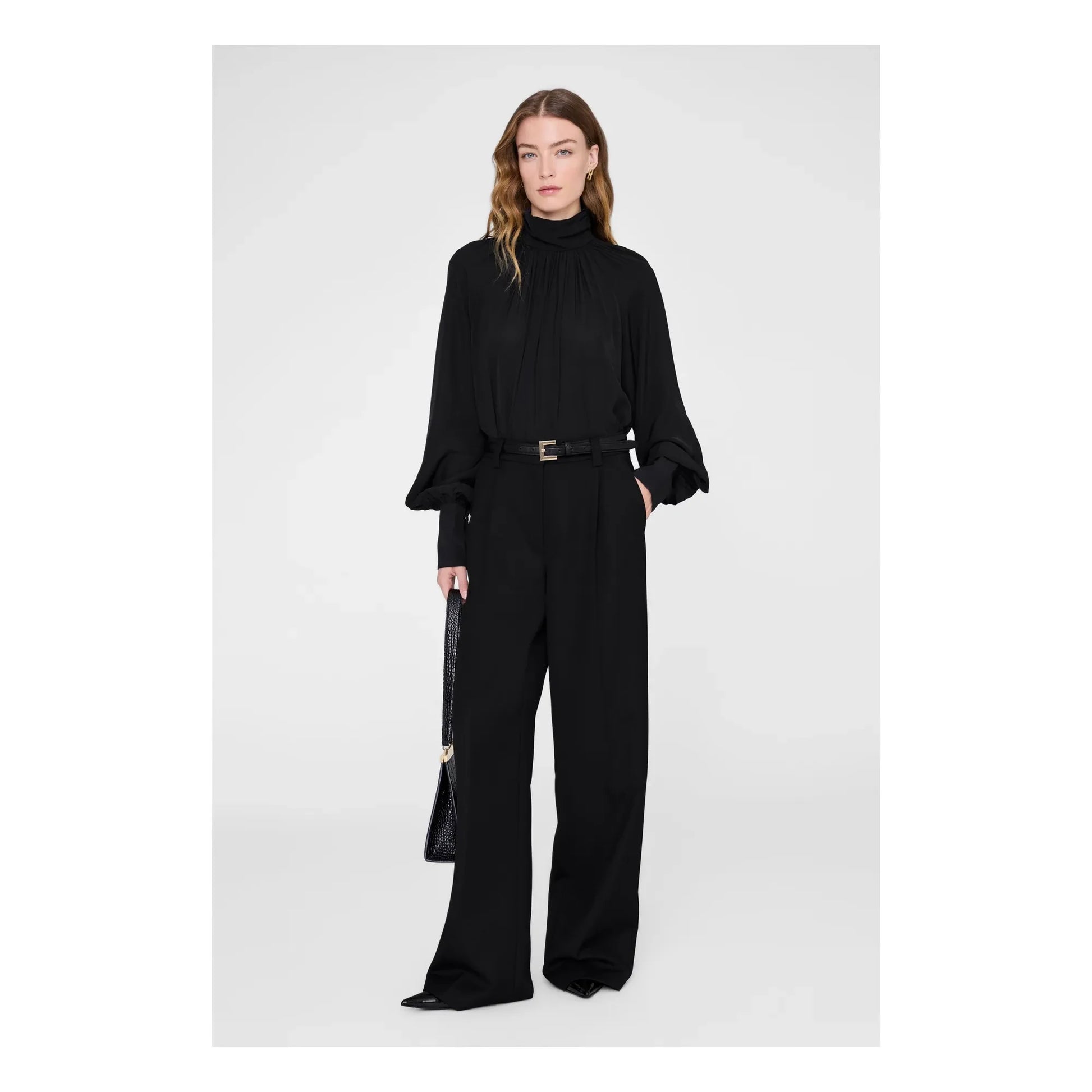 Anine Bing - Anne blouse | Black