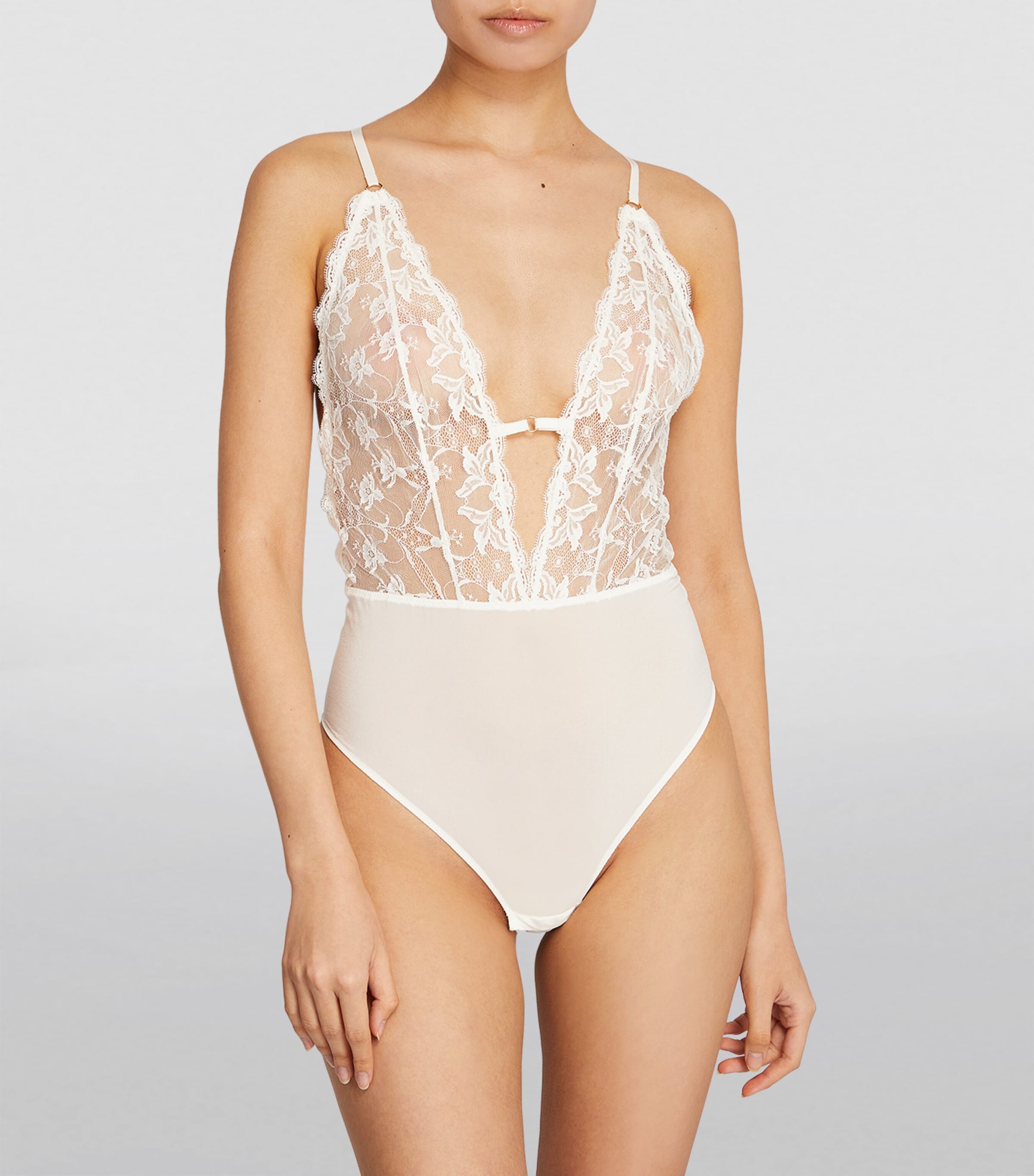 White Kiss of Love Bodysuit