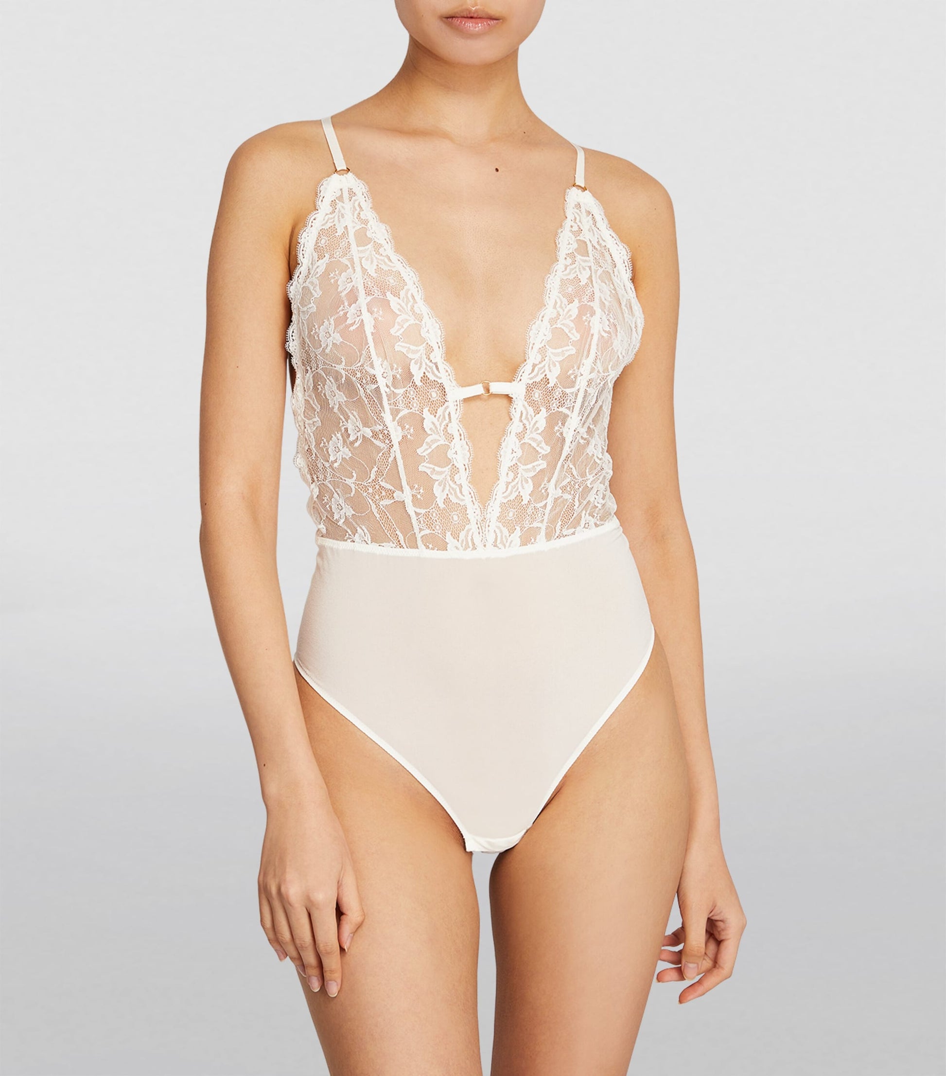 White Kiss of Love Bodysuit